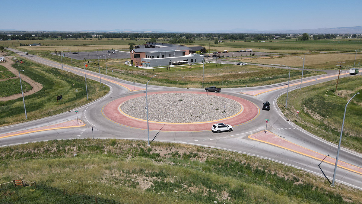Baxter Ln Love Ln Bozeman Mt Roundabout